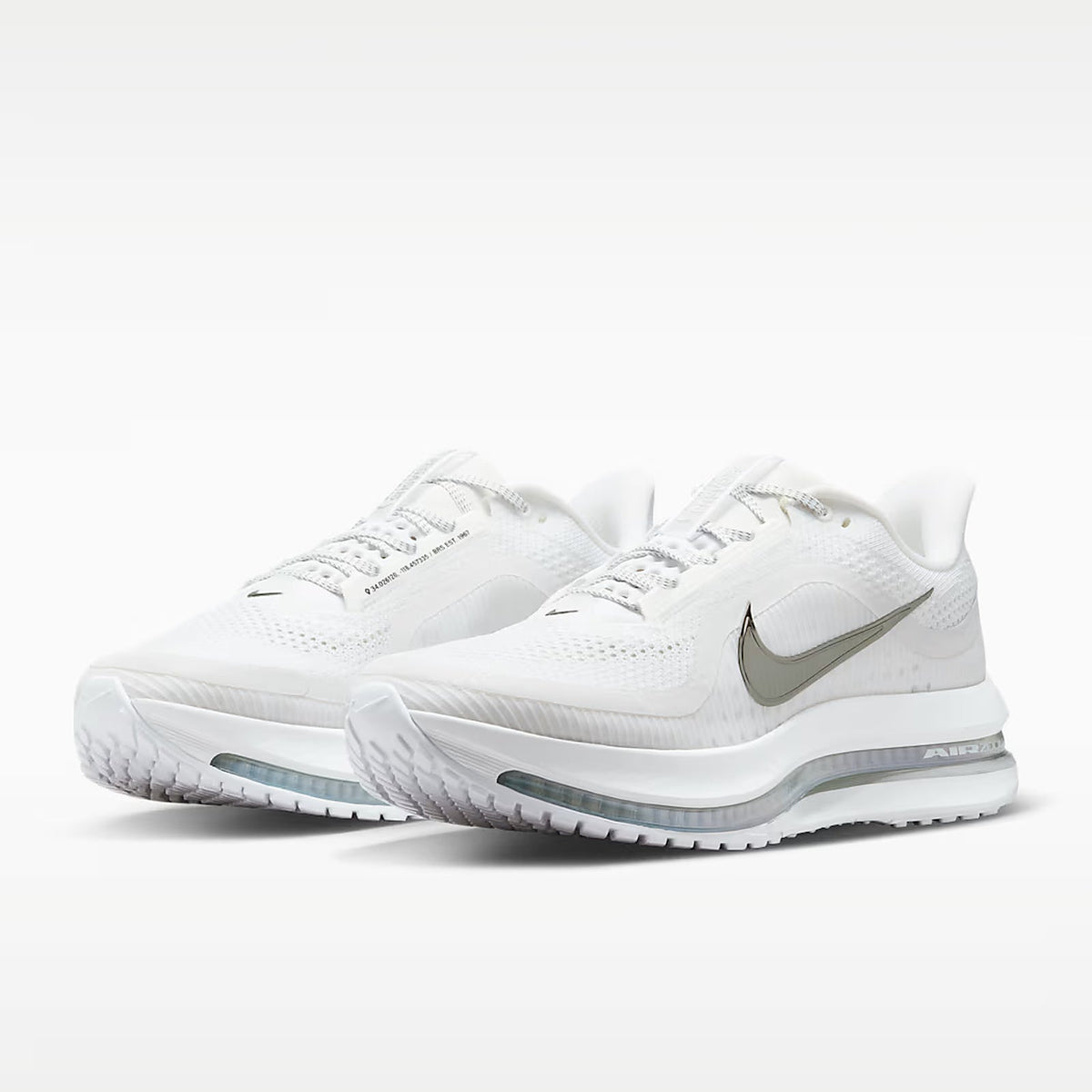 White/Metallic Silver