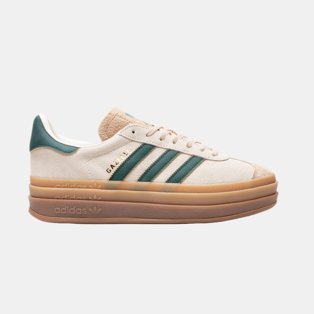 AD Gazelle Bold Magic Beige Collegiate Green