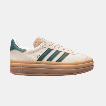 AD Gazelle Bold Magic Beige Collegiate Green