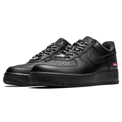 Supreme Air Force 1 Low Black Box Logo
