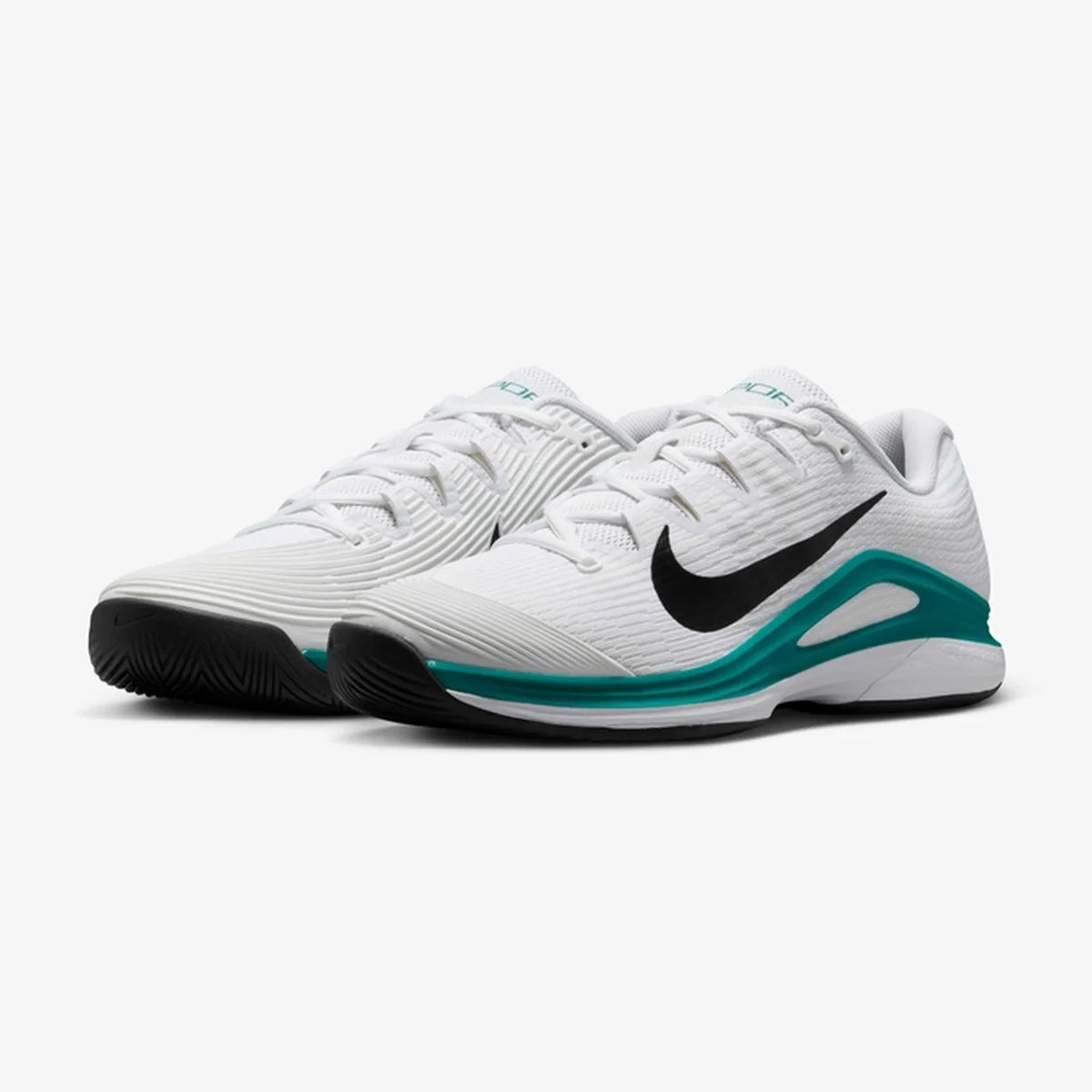 White / Radiant Emerald