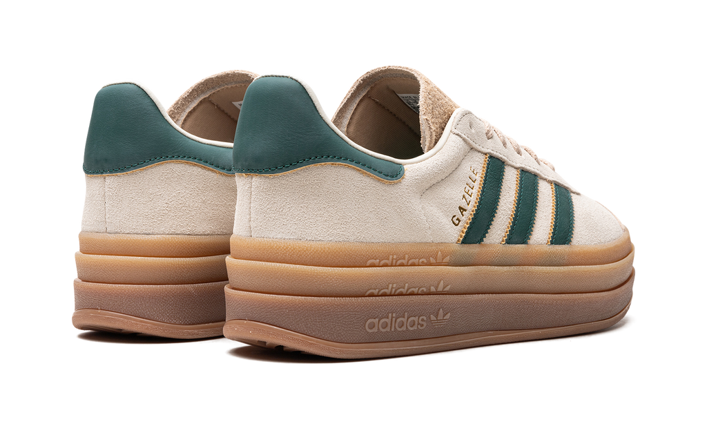 AD Gazelle Bold Magic Beige Collegiate Green