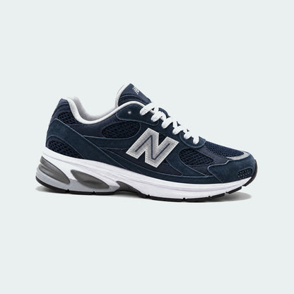 Navy / White