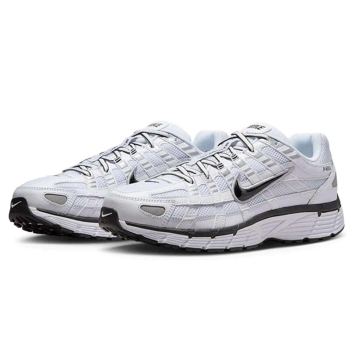 P-6000 White Metallic Silver Black