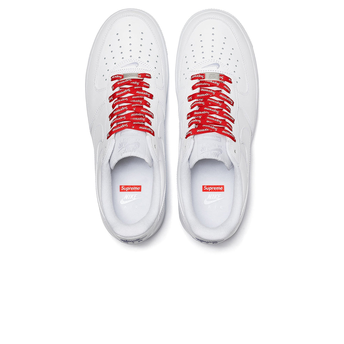 Supreme Air Force 1 Low White Box Logo