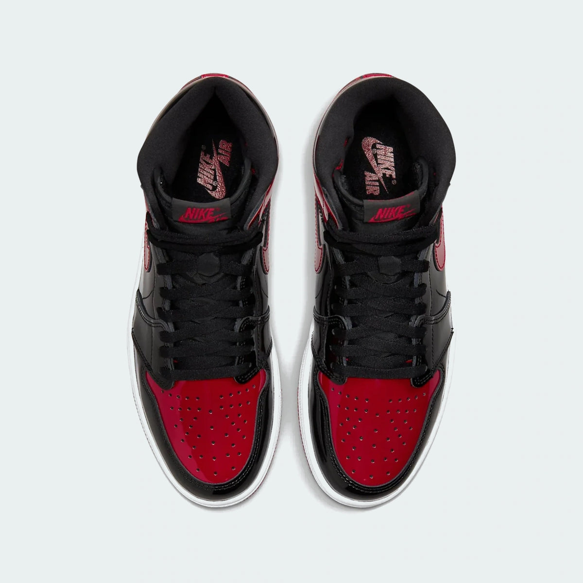 Black / Red Patent