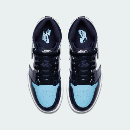 Navy / Light Blue Patent