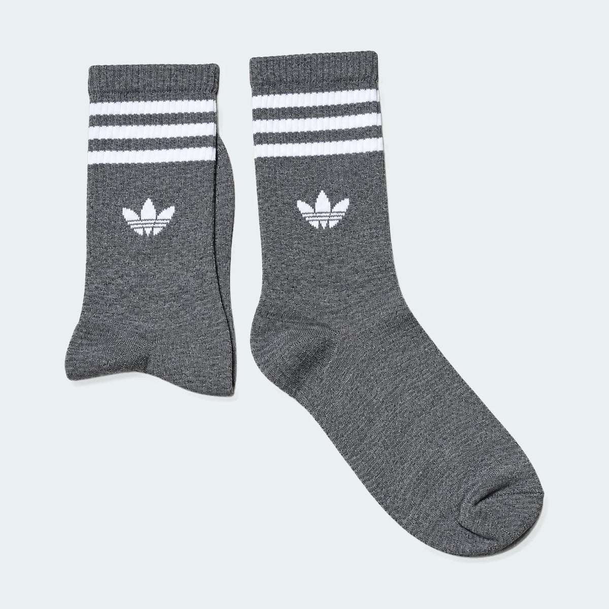 Dark Grey Heather / White